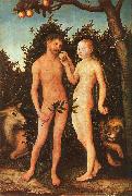 Lucas  Cranach Adam and Eve oil painting picture wholesale